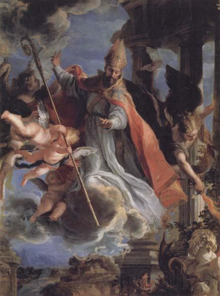 COELLO, Claudio The Triumph of St.Augustine Germany oil painting art